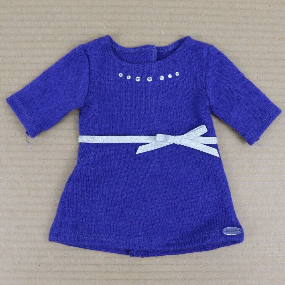 American Girl Truly Me Blue Rhinestone Studded Dress